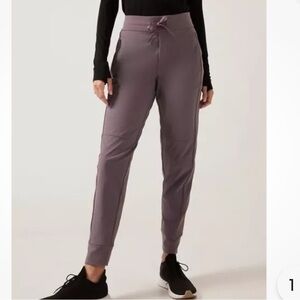 Athletes Headlands Hybrid Trek pull on jogger pants Dusk Violet 10P